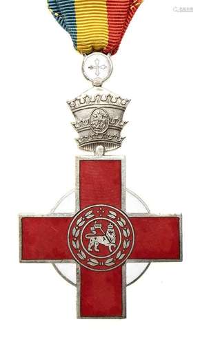 Ethiopia - Order of the Ethiopian Red Cross, Third Class Cro...