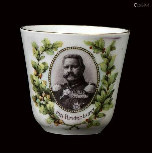 Germany, Empire - Patriotic porcelain