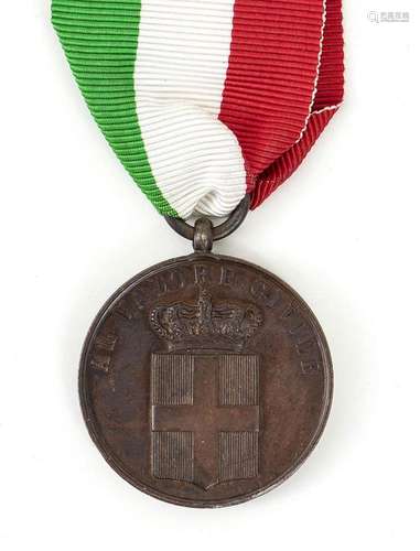 Italy, Kingdom Bronze medal for Civil Valor