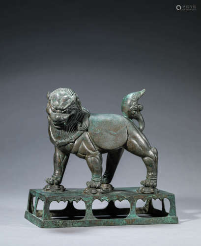 Bronze Lion Ornament