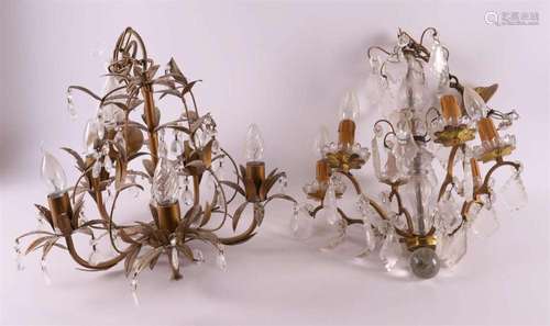 Two various chandeliers, 20th century