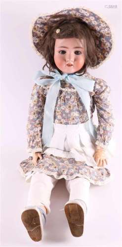 A character doll with porcelain head, Germany, Schoenau &...