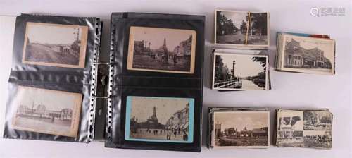 An album with topographical postcards, mainly Groningen, 190...