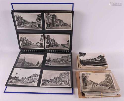 An album with topographical postcards, mainly the province o...