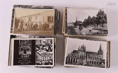 A collection of topographical postcards, the Netherlands.