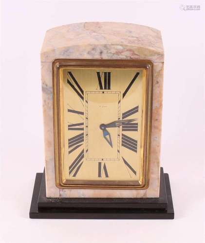 A mantel clock in Art Deco style, 1st half of the 20th centu...