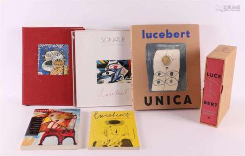 A lot of six art books related to Lucebert.