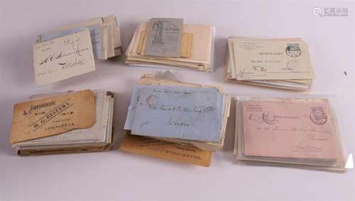 A collection of postcards and letters, the Netherlands, from...