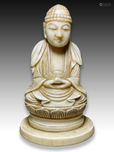 RYUGYOKU: OKIMONO OF A BUDDHA, MEIJI PERIOD