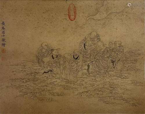 EMPEROR QIANLONG, ARHATS