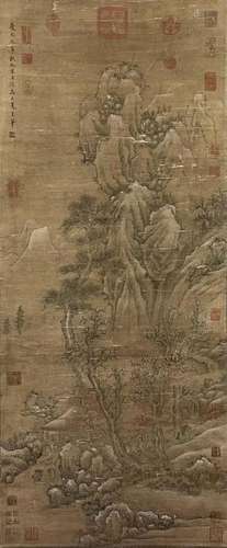 XIA GUI, MOUNTAIN SCENE