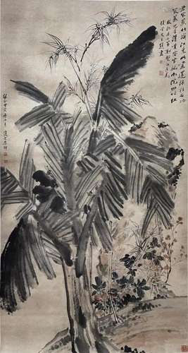 LI SHAN, CHINESE BANANA AND BAMBOO