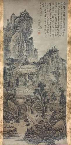 KUN CAN, MOUNTAIN SCENE