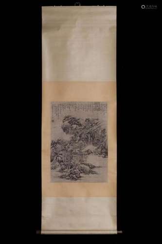 SHI XI, MOUNTAIN SCENE