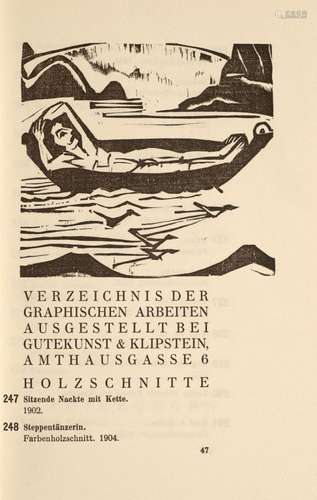 Ausstellung Ernst Ludwig Kirchner. Katalog zur Aus…