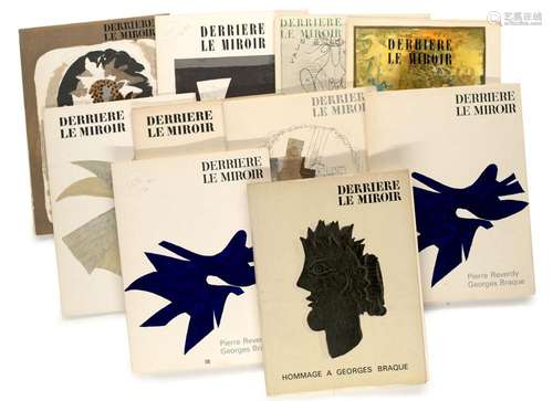 Derriere le Miroir zu Georges Braque in 10 Heften.…