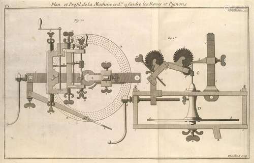 Thiout, Antoine Traité de l'horlogerie, méchanique…