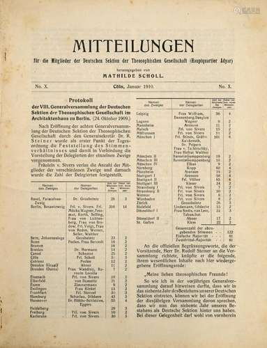 Scholl (Hg.), Mathilde Mitteilungen für die Mitgli…