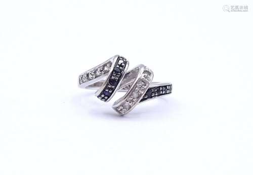 SAPHIR SILBER RING 0.925, 4,4G., RG 57