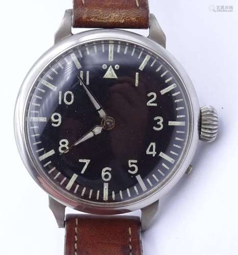 "IWC" FLIEGERUHR,2.WK.GRAUES METALLGEHÄUSE,ZUSAMME...