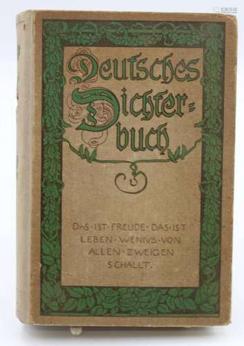 DEUTSCHES DICHTERBUCH, O.J. ABER WOHL UM 1920