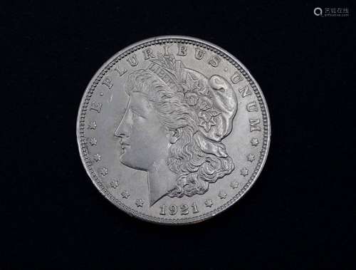 ONE DOLLAR 1921 USA, 26,6G., D. 38MM