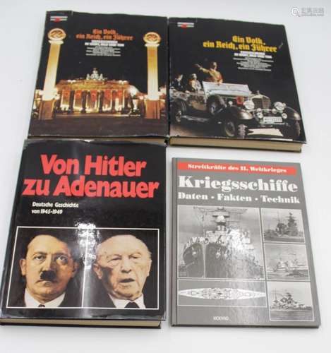 4X DIV. LITERATUR ÜBER DAS 3. REICH