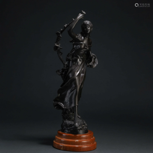 A Bronze Standing Figure