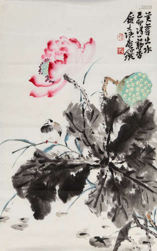 贾广健（1964-） 芙蓉出水