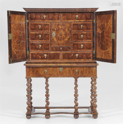 William & Mary-Cabinet on Stand