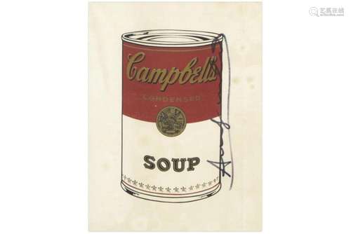 WARHOL ANDY (1930 - 1987) WARHOL ANDY (1930 - 1987) ingekade...