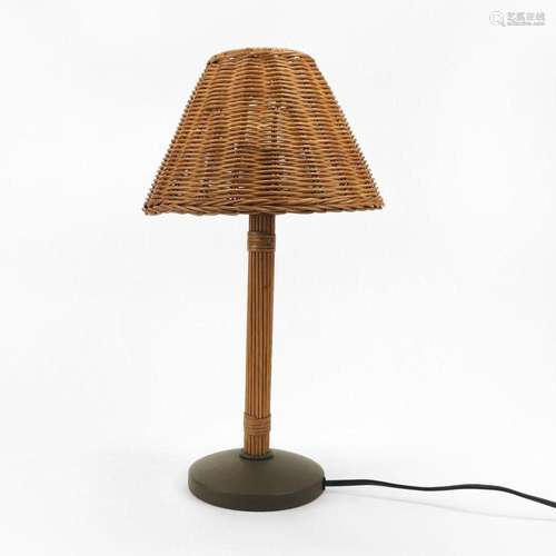 Lampe de chevet Osier, H 38 cm