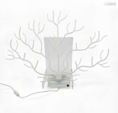 Applique en forme d'arbre by Rydens Métal laqué blanc, H...