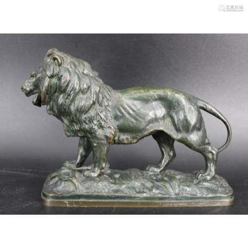 Joseph Victor Chemin (1825 - 1901)Bronze Lion