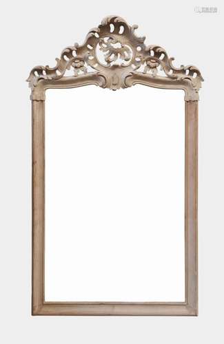 Encadrement de miroir de style bernois Bois au naturel, 84x4...