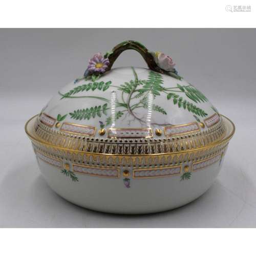 Royal Copenhagen "Flora Danica" Porcelain Lidded