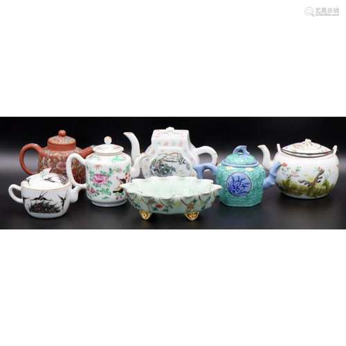 Grouping of Antique Chinese Porcelains.