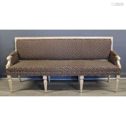 Fine 19th Century Carved & Upholstered Swedish