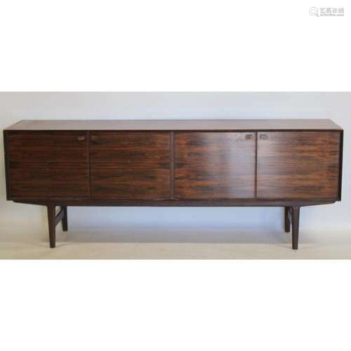 Midcentury Rosewood 4 Door Sideboard.