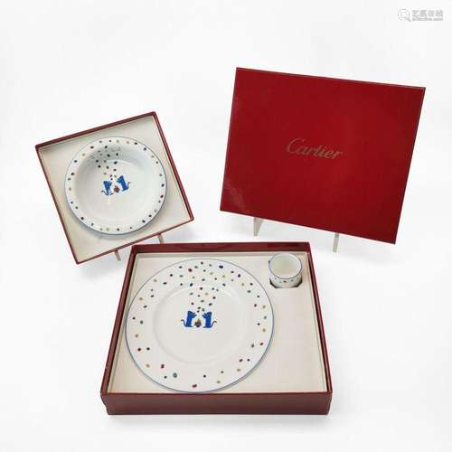 Cartier, la Maison des Enfants Assiette, assiette creuse et ...