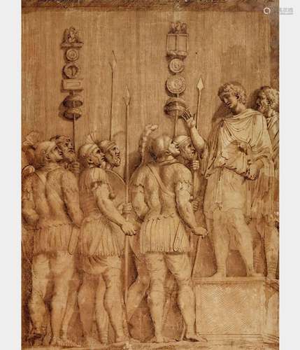 D'après Andrea Mantegna (1431-1506) Le triomphe de César...