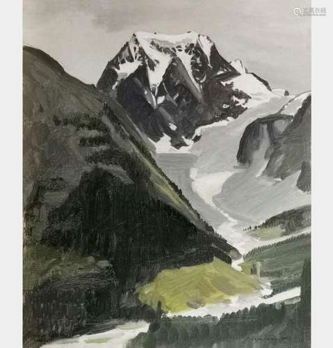 Roger Henri Jean Mairet (1904-1949) Le Mont Collon, Arolla, ...