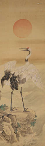 The painting of crane in ancient China