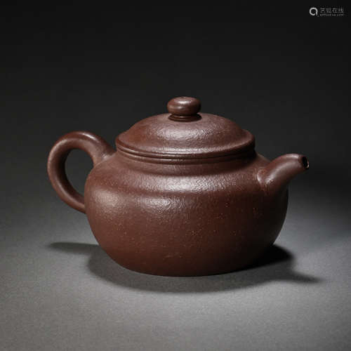 ANCIENT CHINESE ZISHA TEAPOT