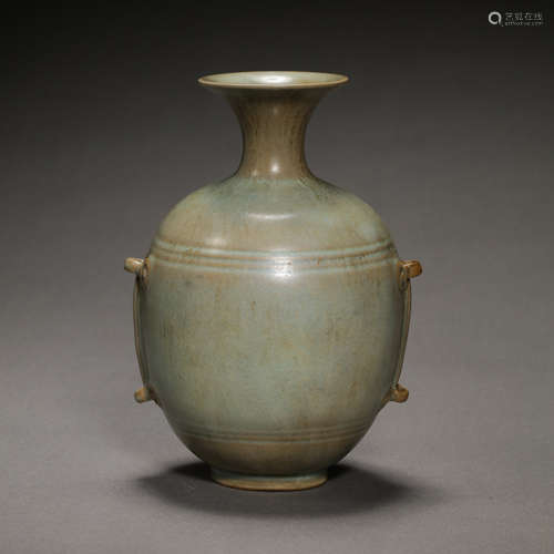 CHINESE SONG DYNASTY RU WARE CELADON VASE