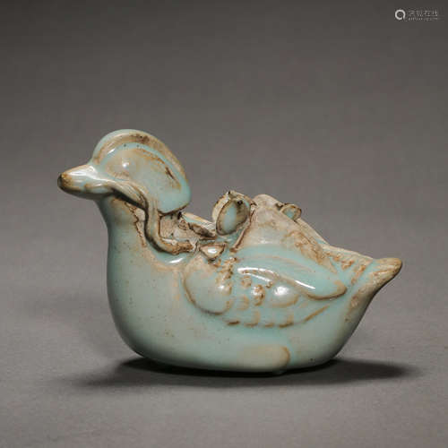 CHINESE SONG DYNASTY RU WARE CELADON BIRD