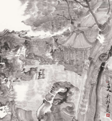 周京新 (b.1959) 山水