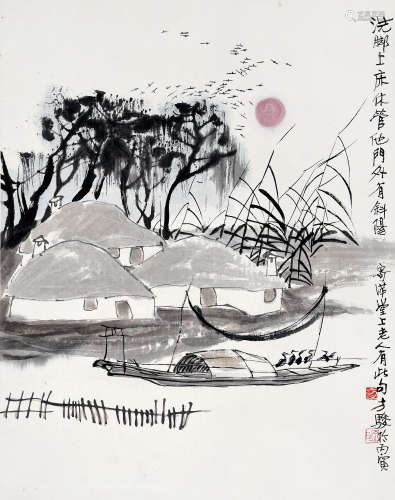 方骏 (b.1943) 山水