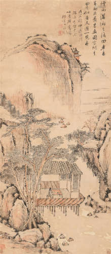 石谿 (1612-1692) 山水