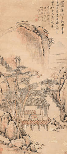 石谿 (1612-1692) 山水